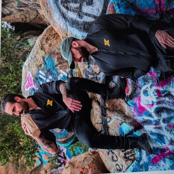 dual culture Jackets & Blazers - Dual Culture Lightweight Bomber Jacket, "Ain't No Good" Wolf, Sz. Small